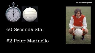 stevesoccerscrapbook 60 Seconds Stars 2 Peter Marinello [upl. by Nuhsed]