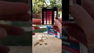 Pool Care tips and tricks Chlorine test using Taylor test kit [upl. by Assirroc]