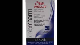 Wella Color Charm Liquid 0148 3A Dark Ash Brown Haircolor [upl. by Yelsiap]