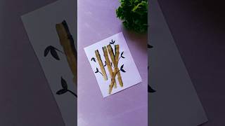 Bamboo painting easy painting  painting paintingeasy shorts youtubeshorts [upl. by Khano81]