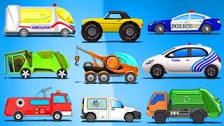 Futuristic Street Vehicles  Cartoon Videos For Children by Kids Channel [upl. by Celestyna]