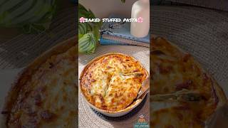 Baked Stuffed Pasta  Homestyle Cafe [upl. by Mihar]