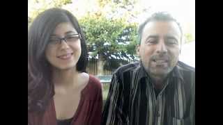 Vicente Fernandez  Si Nos Dejan cover Daniela Andrade amp Dad [upl. by Karb]