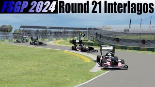 FSGP 2024  Round 21 GPK  Interlagos  Tight and twisty [upl. by Adnamas974]