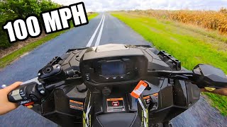 Polaris Sportsman 1000 TOP SPEED  Extremely FAST [upl. by Macgregor]