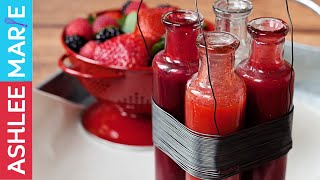 How to make a Berry Coulis [upl. by Pattison]