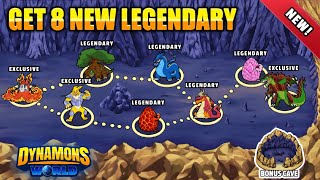 ✨ New Legendary Locations in BONUS CAVE ✨  Dynamons World [upl. by Jacobs]