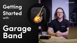 GarageBand 101  Getting Started with Audient iD [upl. by Airdnal]