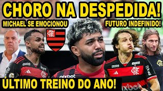 DIA DE CHORO E EMOÇÃO NO NINHO DO URUBU REFORMULAÇÃO GERAL NO FLAMENGO CLIMA QUENTE NA GÁVEA E [upl. by Det]