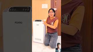 Air purifier 😍  Reaction with Anuj  youtubeshorts dushyantkukreja [upl. by Martinic806]