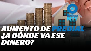 ¿Cuánto costará el predial y agua en luego del aumento  Reporte Indigo [upl. by O'Callaghan818]