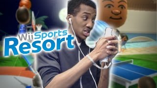 Wii Sports Resort Facecam  WE BACK IN HERE [upl. by Fineberg47]