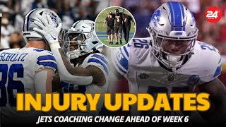 quotFantasy Football Injury Updates amp Jets Coaching Change Ahead of Week 6quot [upl. by Marbut]