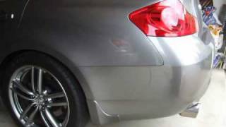 Borla exhaust on 2007 G35 sedan V36 VQ35HR [upl. by Arytahs]