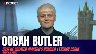 Oobah Butler On How He Created Amazons Number One Energy Drink Which Is Urine [upl. by Llenrrad]