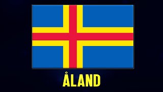 Flag of Åland [upl. by Patrizio]