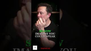 Elon Musk Slower Communication Exploring the Limits of Human Speech vs AI 🤔 💬 elonmusk shorts [upl. by Icrad624]