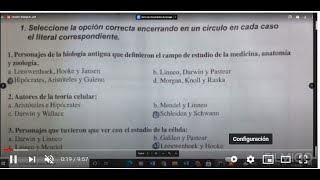 Manual Biología Básica Unidad 1 Páginas 25 hasta 35 completo PARTE 1 [upl. by Norehc]