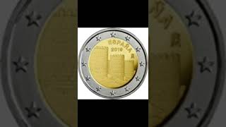 Monete da €2 commemorative Spagna [upl. by Akinek769]