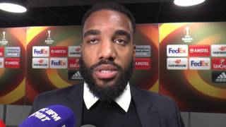 Lacazette  quotOn na pas respecté le football contre lAjaxquot [upl. by Mckeon492]