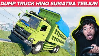 DETIKDETIK HINO DUMP TRUCK SUMATRA TERPLESET DI TANJAKAN M4UT  ETS2 [upl. by Eniledam]