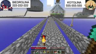 Miraculum Minecraft5 Śpiew Biedronki i Kota SkyBlock [upl. by Ellehsar937]