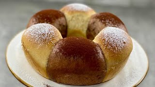 Super weiche Brioche Rezept mit Kakao sehr fluffig und lecker [upl. by Bedwell]