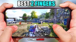 NEW BGMI BEST SENSITIVITY amp SETTINGS🔥 iPhone 13 Pro PUBG Expert  2 Finger  GYRO Handcam Gameplay [upl. by Bax963]