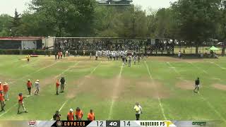 Jornada 4  Juvenil ONEFA 2024  Coyotes CU Vs Vaqueros P5 [upl. by Spillihp]