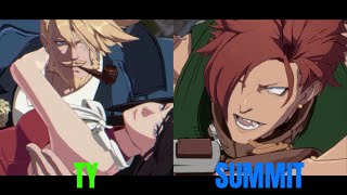 Guilty Gear Strive TY Slayer VS Summit Chipp High Level Gameplay [upl. by Nrubliw294]