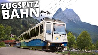 die Bayrische Zugspitzbahn  eine kleine Doku über die Zahnradbahn [upl. by Aidekal]