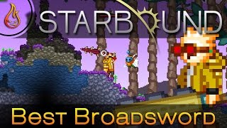 The best Broadsword in Starbound [upl. by Sukram]