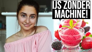 HOWTO IJS MAKEN  2 INGREDIENTEN IN 5 MINUTEN  ZONDER IJSMACHINE☆ SAAR [upl. by Eloisa298]