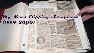 My Old News Clippings Scrapbook 1994  2000 [upl. by Diver995]