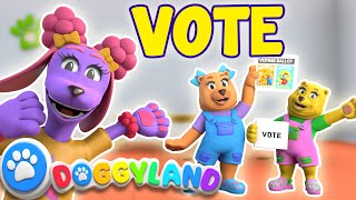 Election Day  Doggyland Kids Songs amp Nursery Rhymes by Snoop Dogg [upl. by Kcirtemed]