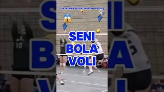 Wasit be like  Ngapain Lo 🤣 ramonadi76 volleyball [upl. by Barren]