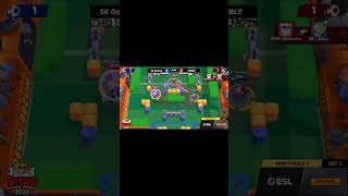 Symantec use 100iq in WorldFinal brawlstar brawlstaresports symantec worldfinals frank [upl. by Amiarom]