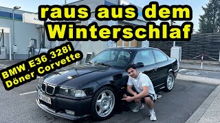 30 Jahre alter 3er BMW kriegt Optik Tuning  Auspuff und Felgen  Eisenmann  Arminhdp [upl. by Adamec]