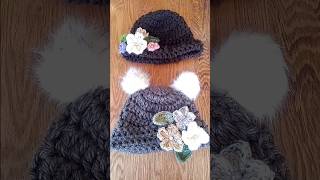 Crochet Day  Fun Vintage Style Winter Hats [upl. by Jaquelyn463]