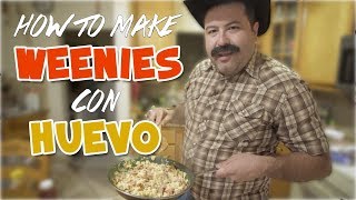 Tiburcios Mexican Kitchen Weenies Con Huevo [upl. by Drannek]