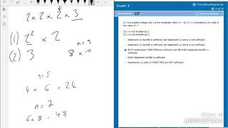 GMAT Test 800 Score in 90 minutes full test with techniquesexplanations All questions correct [upl. by Ylehsa246]