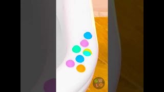 Flush in Style 🚽😂 Rainbow Pop It Toilet Fun 🌈 gen [upl. by Woehick628]