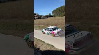 Subaru Legacy 🚗subaru legacy rally race motorsport passion sound speed rallyilgrappolo [upl. by Amehsat]