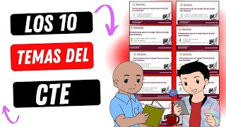 LOS 10 TEMAS DEL CONSEJO TÉCNICO ESCOLAR [upl. by Jaime]