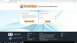 Tuto Drone Comment s’enregistrer en tant qu’exploitant de drone professionnel sur alpha tango [upl. by Milks]