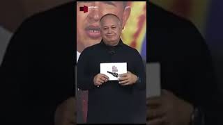 Diosdado Cabello amenaza a los donantes de quotYa casi Venezuelaquot noticias venezuelanpresident [upl. by Hooge]