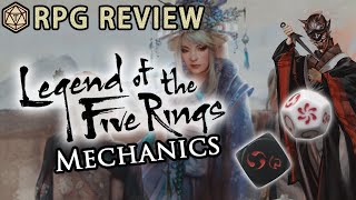 Legend of the Five Rings 5e How it actually works 👹 RPG Game Mechanics [upl. by Nednal]