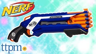 Nerf NStrike Elite Rough Cut 2x4 Blaster from Hasbro [upl. by Neerol15]