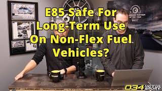 Is E85 Safe For Longterm Use On NonFlex Fuel Vehicles  034Motorsport FAQ [upl. by Gessner]