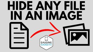 Hide Any File in an Image  Steganography Tutorial [upl. by Eisseb]